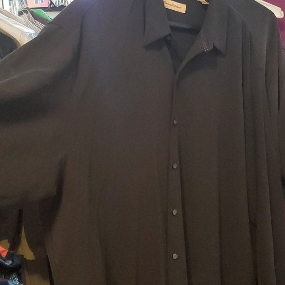 Tommy Bahama Long Sleeve Silk Button Down - Picture 4 of 7